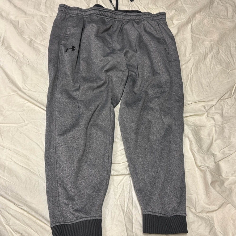 Under armour grey jogger sweatpants